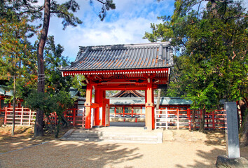 Obraz premium Sumiyoshi Grand Shrine, Osaka, Japan.