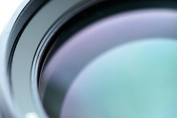 camera lens close up