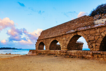 Caesarea aqueduct functioned during the city's existence - from its founding in the reign of King Herod to the 13th century.