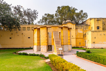 It's Part of the Jantar Mantar, Jaipur, Rajasthan, a collection of 19 architectural astronomical instruments completed in 1738. UNESCO World Heritage