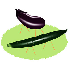 お盆のお供え物