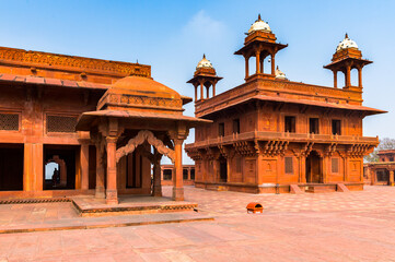 It's Fatehpur Sikri, a city in the Agra District of Uttar Pradesh, India. UNESCO World Heritage...