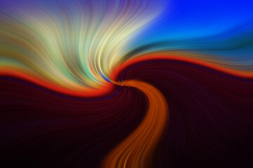 colorful and abstract twirl and art forms