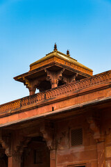 Fototapeta premium It's Fatehpur Sikri, a city in the Agra District of Uttar Pradesh, India. UNESCO World Heritage site.