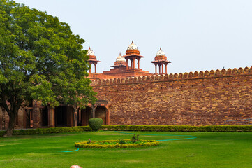 It's Fatehpur Sikri, a city in the Agra District of Uttar Pradesh, India. UNESCO World Heritage...