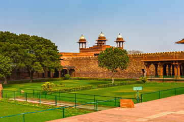 It's Fatehpur Sikri, a city in the Agra District of Uttar Pradesh, India. UNESCO World Heritage...
