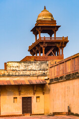 Fototapeta premium It's Architecture of the Fatehpur Sikri, a city in the Agra District of Uttar Pradesh, India. UNESCO World Heritage site.