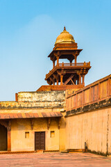 Obraz premium It's Architecture of the Fatehpur Sikri, a city in the Agra District of Uttar Pradesh, India. UNESCO World Heritage site.