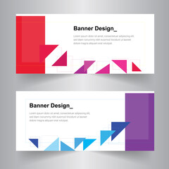 Corporate Business Concept Bannar Design. Web Banner Template.