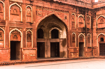 It's Part of the Red Fort of Agra, India. UNESCO World Heritage site.