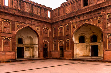 It's Part of the Red Fort of Agra, India. UNESCO World Heritage site.