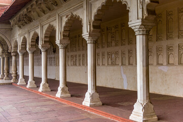 Fototapeta premium It's Part of the Red Fort of Agra, India. UNESCO World Heritage site.