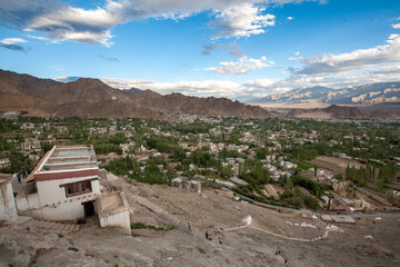 Leh city landscape, Ladakh, India