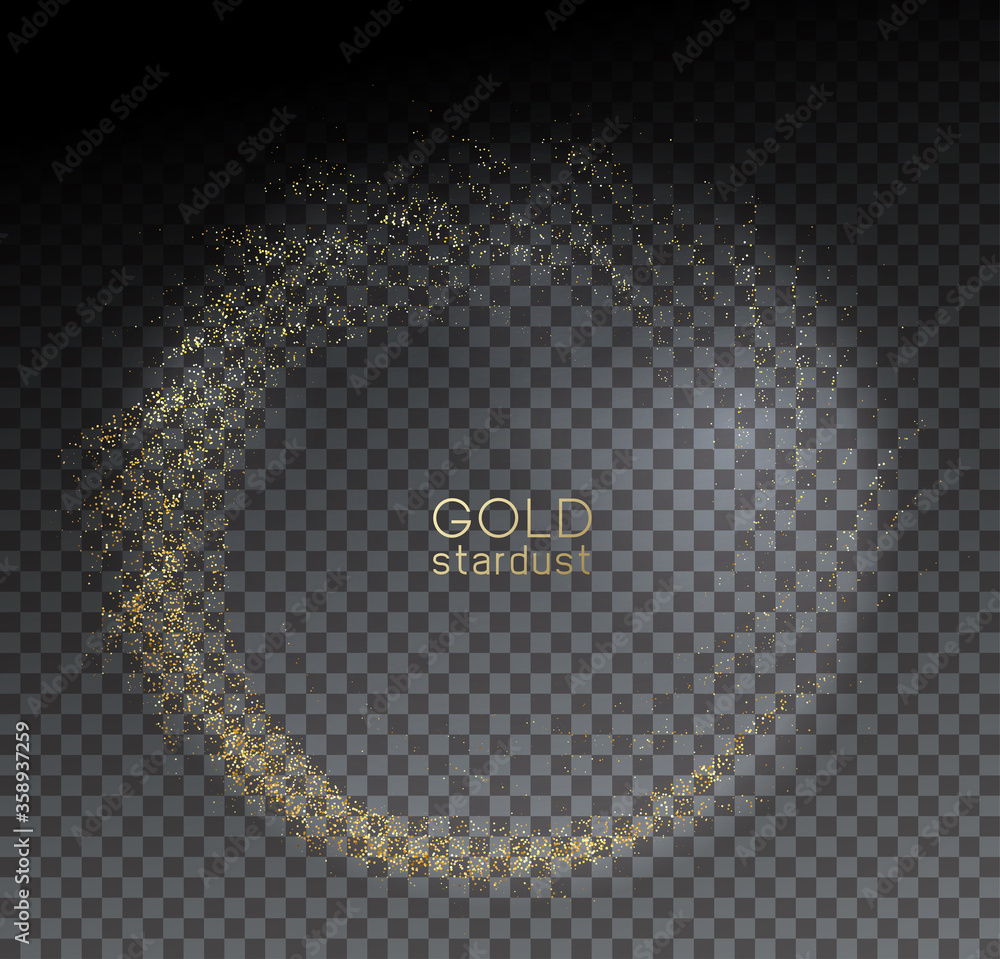 Poster Abstract shiny color gold explosion design element