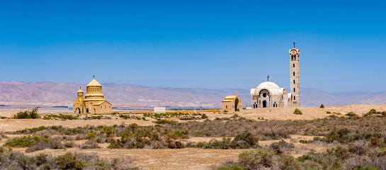 It's Churches at the Baptised Site, Jordan.