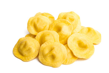 italian ravioli isolated