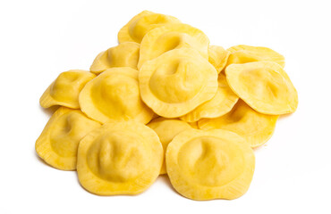 italian ravioli isolated