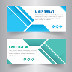 Corporate Business Concept Bannar Design. Web Banner Template.