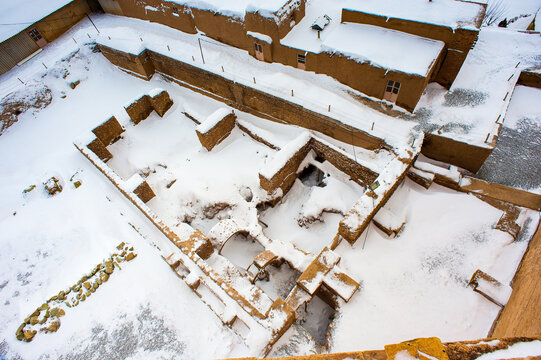 It's Ruins near the Soltaniyeh dome, Soltaniyeh District of Abhar County, Zanjan Province, Iran. UNESCO World Heritage