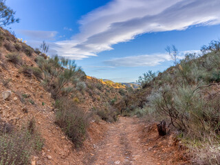 mountainous landscape in southern Spain

