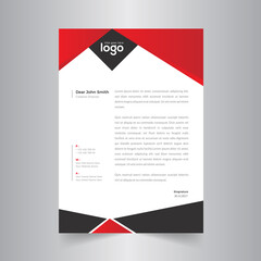 Abstract Business style letter head templates for your project design.	