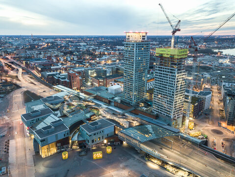 Helsinki high-rise construction
