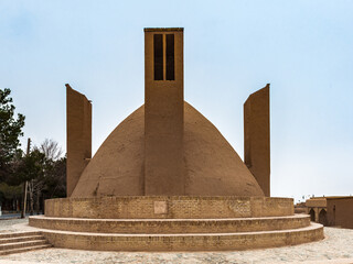 It's Ancient huge fridge for cooling air and water in Iran