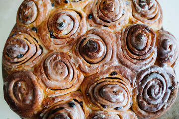 photo of fresh Sweet Homemade Cinnamon Rolls