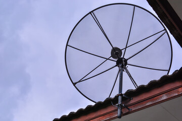 Install Satellite dish on the roof.