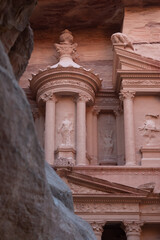entrance of City of Petra,..