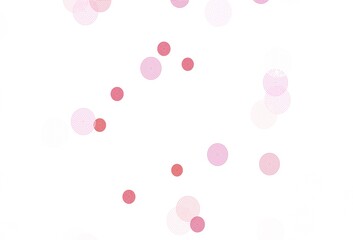 Light Pink, Red vector pattern with christmas snowflakes.