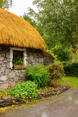House in Bunratty village (End of the Raite river) is an authentic small village in County Clare, Ireland