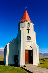 Church in Glaumbaer, Iceland