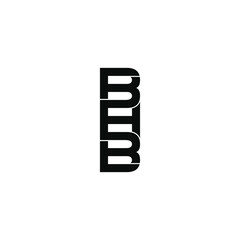 bhb letter original monogram logo design