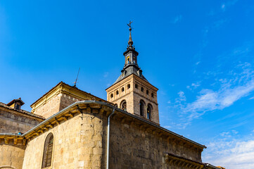 It's Iglesia de San Esteban (San Esteban Church), Segovia, Spain