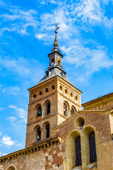 Fototapeta premium It's Iglesia de San Esteban (San Esteban Church), Segovia, Spain