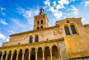 It's Iglesia de San Esteban (San Esteban Church), Segovia, Spain