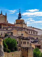 Fototapeta na wymiar It's Segovia, a city in the autonomous region of Castile and León, Spain.