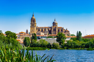 Fototapeta na wymiar It's Old City of Salamanca, UNESCO World Heritage. Spain