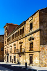 Fototapeta na wymiar It's Architecture of the Old City of Salamanca. UNESCO World Heritage. Spain