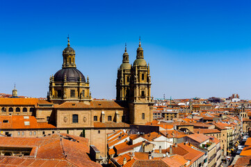 Fototapeta na wymiar It's Old Cathedral of Salamanca, UNESCO World Heritage site. Spain