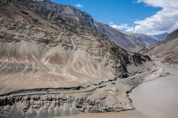 Zanskar River, Famous viewpoint of Leh Ladakh, India
