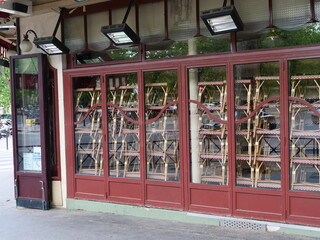 A bar in Paris, on the 19th of june 2020 remains  still close after covid-19 shut down.