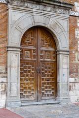 It's Door to the church in Spain