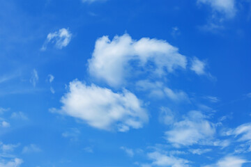 Fototapeta premium Blue sky with cloud