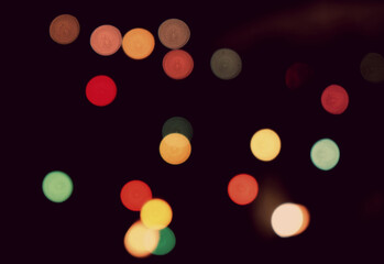 Blur Light, Out of Focus, Bohek, Night Light