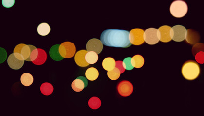 Blur Light, Out of Focus, Bohek, Night Light