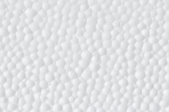 Polystyrene ,Styrofoam foam texture abstract white background. © prapann