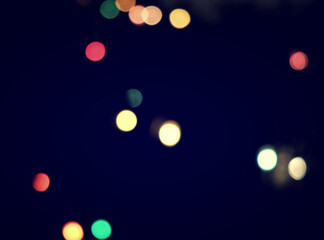 Blur Light, Out of Focus, Bohek, Night Light