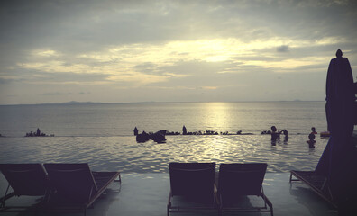 Fototapeta premium relax on a tropical beach